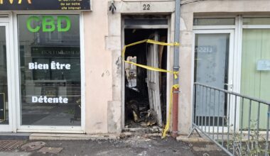 l'origine du feu serait volontaire, selon le parquet