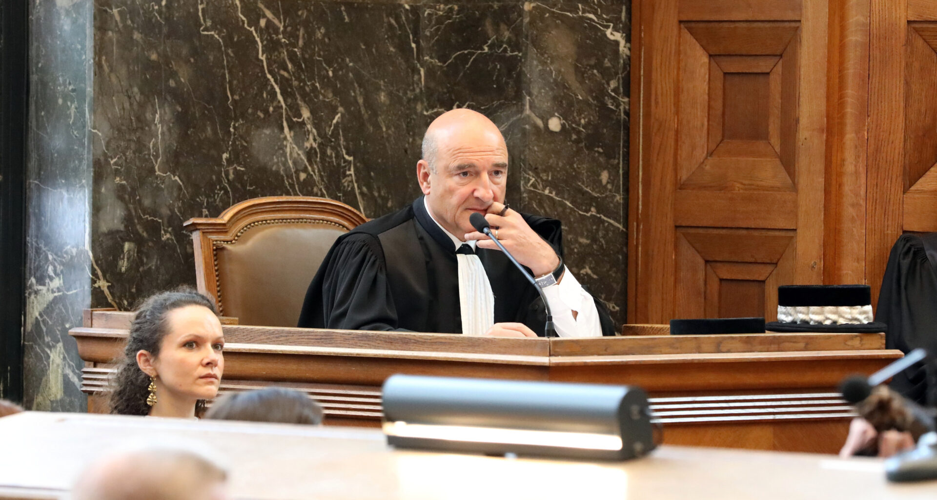 © Robert Poulain - Le procureur de Marseille, Nicolas Bessone, un spécialiste de la lutte contre le crime organisé, lors de l'audience de rentrée, en octobre dernier.