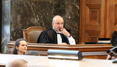 © Robert Poulain - Le procureur de Marseille, Nicolas Bessone, un spécialiste de la lutte contre le crime organisé, lors de l'audience de rentrée, en octobre dernier.