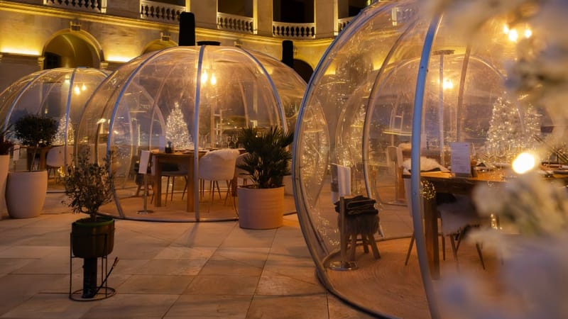 Raclette à l'Intercontinental.