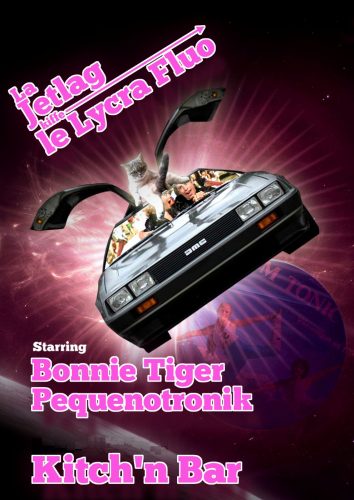 Jetlag kiffe le lycra fluo