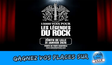 Gagnez vos places pour le concert "Les Légendes du Rock" au Zénith de Lille le 31 janvier 2026