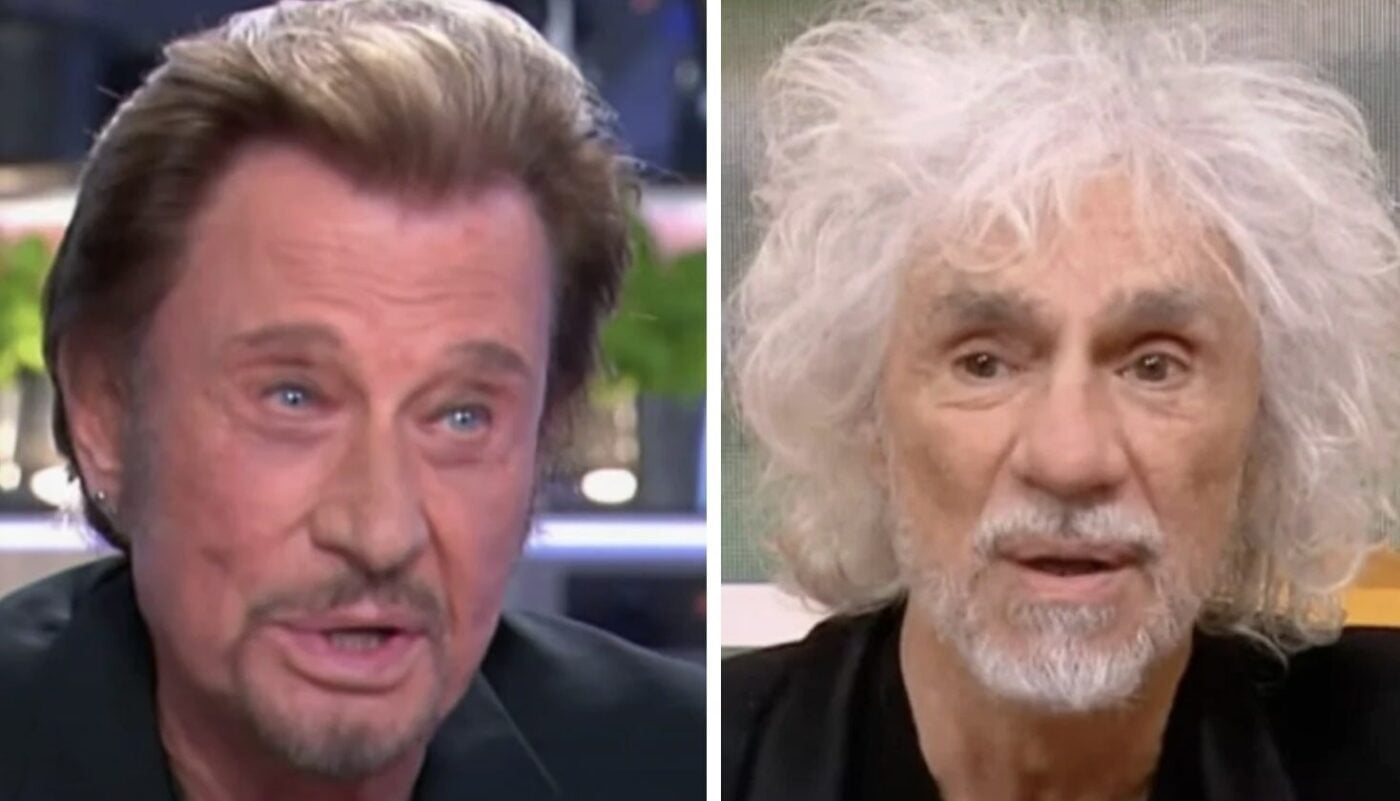 Johnny Hallyday et Louis Bertignac