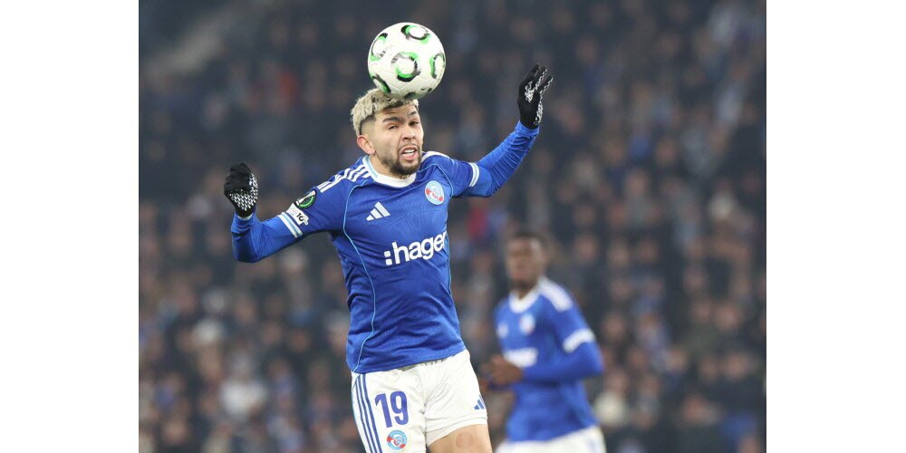 Julio Enciso et le Racing ont aussi des ambitions dans cette Coupe de France. Photo Jean-Marc Loos