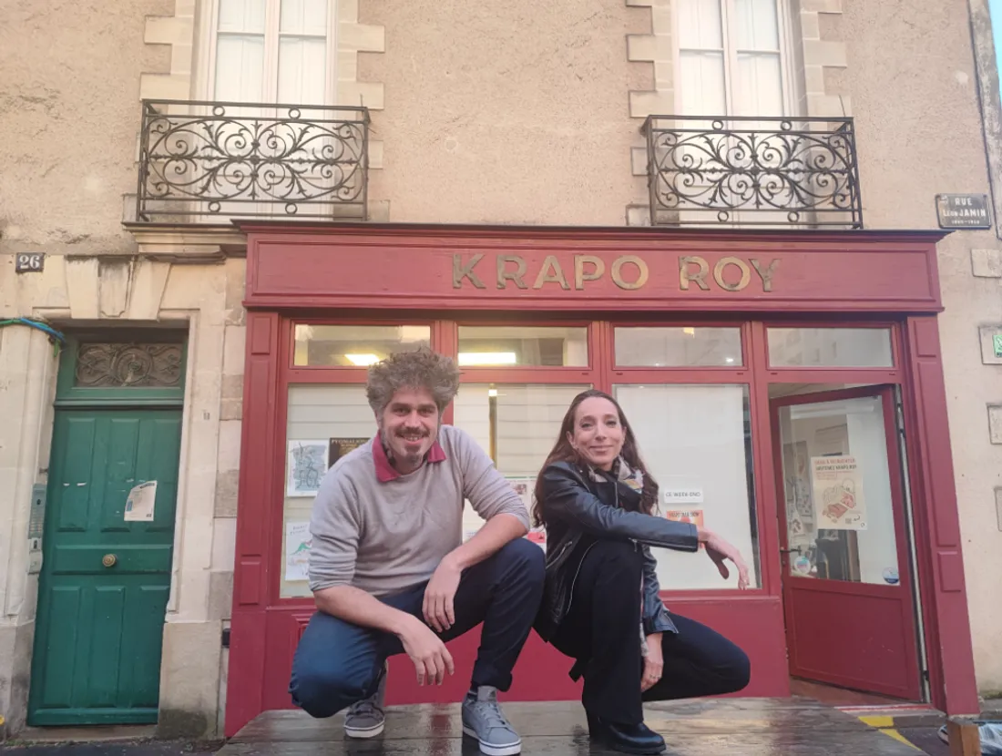 Le directeur du Krapo Roy, Alexis Ziane, et Valérie Grèzes portent ensemble ce projet.