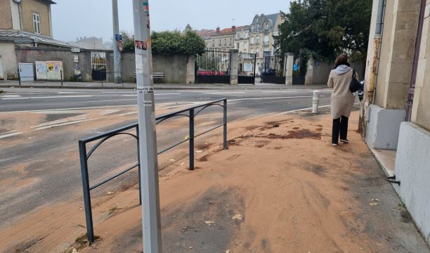L'accident s'est produit à l'intersection de la rue Poincaré et de l'avenue de Boufflers. Photo Anthony Guille