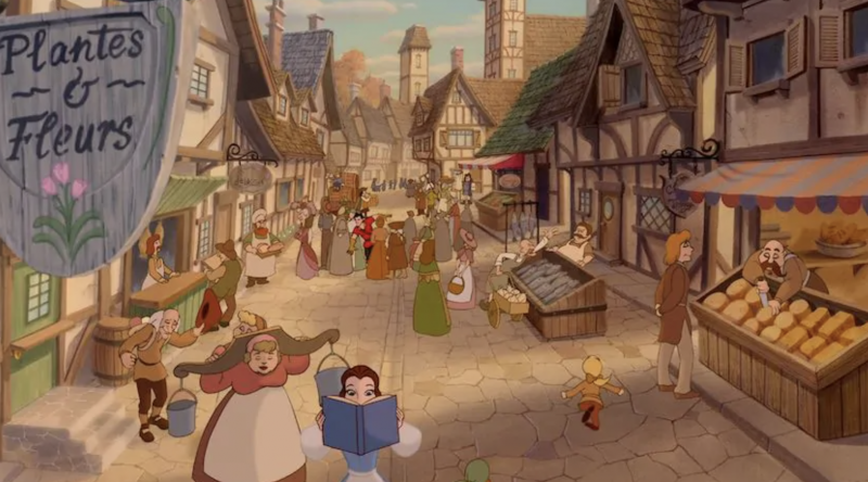 La Belle et la Bête, © Disney 1991