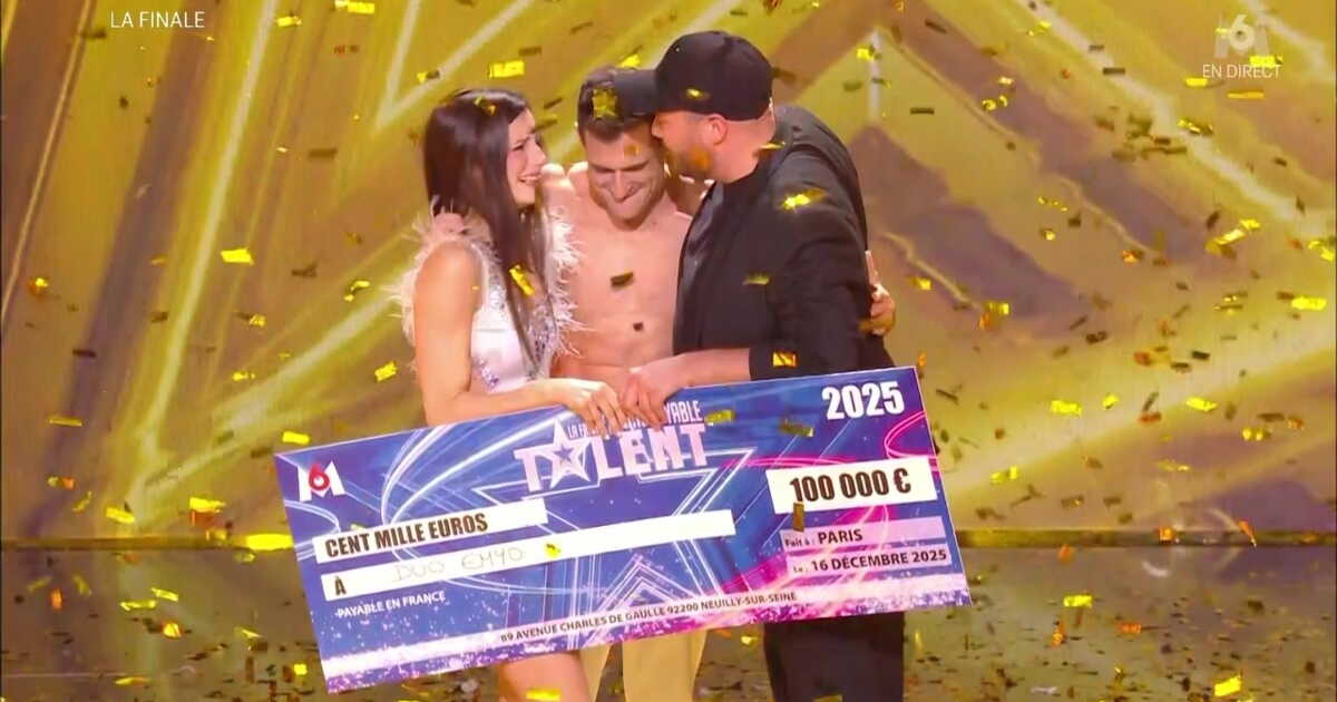 La France a un incroyable talent : le duo EmYo remporte la saison 20 (ZAPTV)