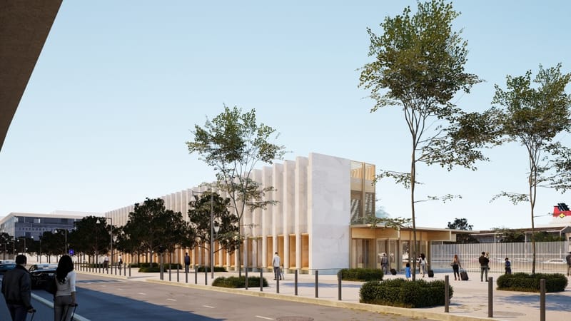 La gare maritime pourra à terme accueillir trois compagnies.