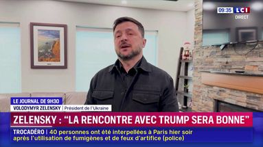 "La rencontre avec Trump sera bonne", assure Zelensky