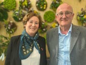 Laurence Lafanechère, conseillère scientifique, et Philippe Bordeau, PDG de Saxol. Photo Le DL