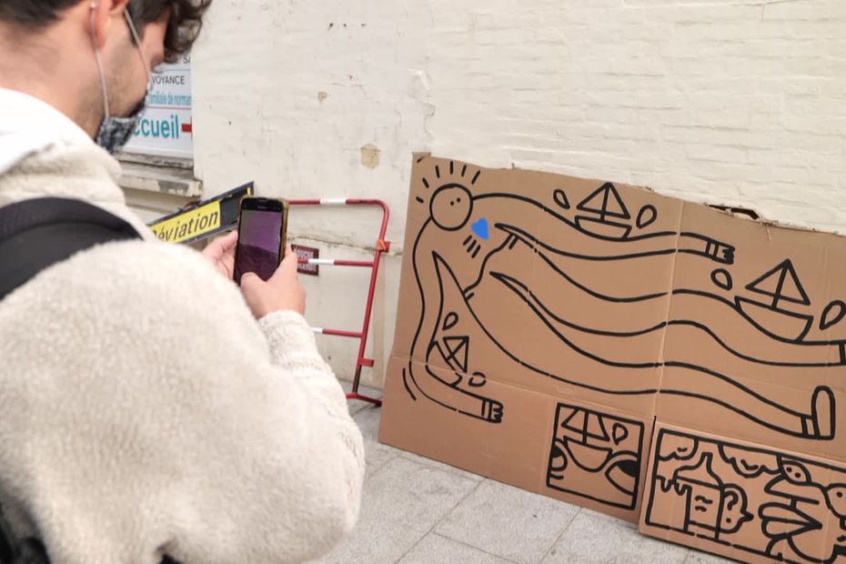 rencontre avec "le D", un street artist originaire de Bernay