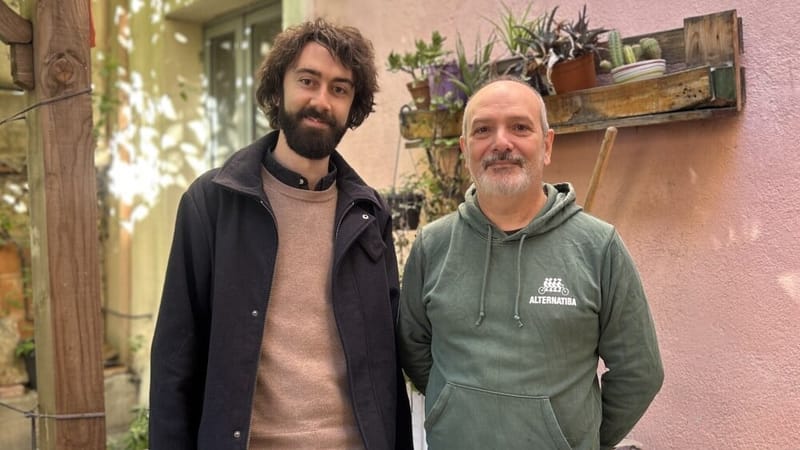 Léo Marchal, 35 ans et Christophe Dudelin, 57 ans, référents bénévoles à la Base.