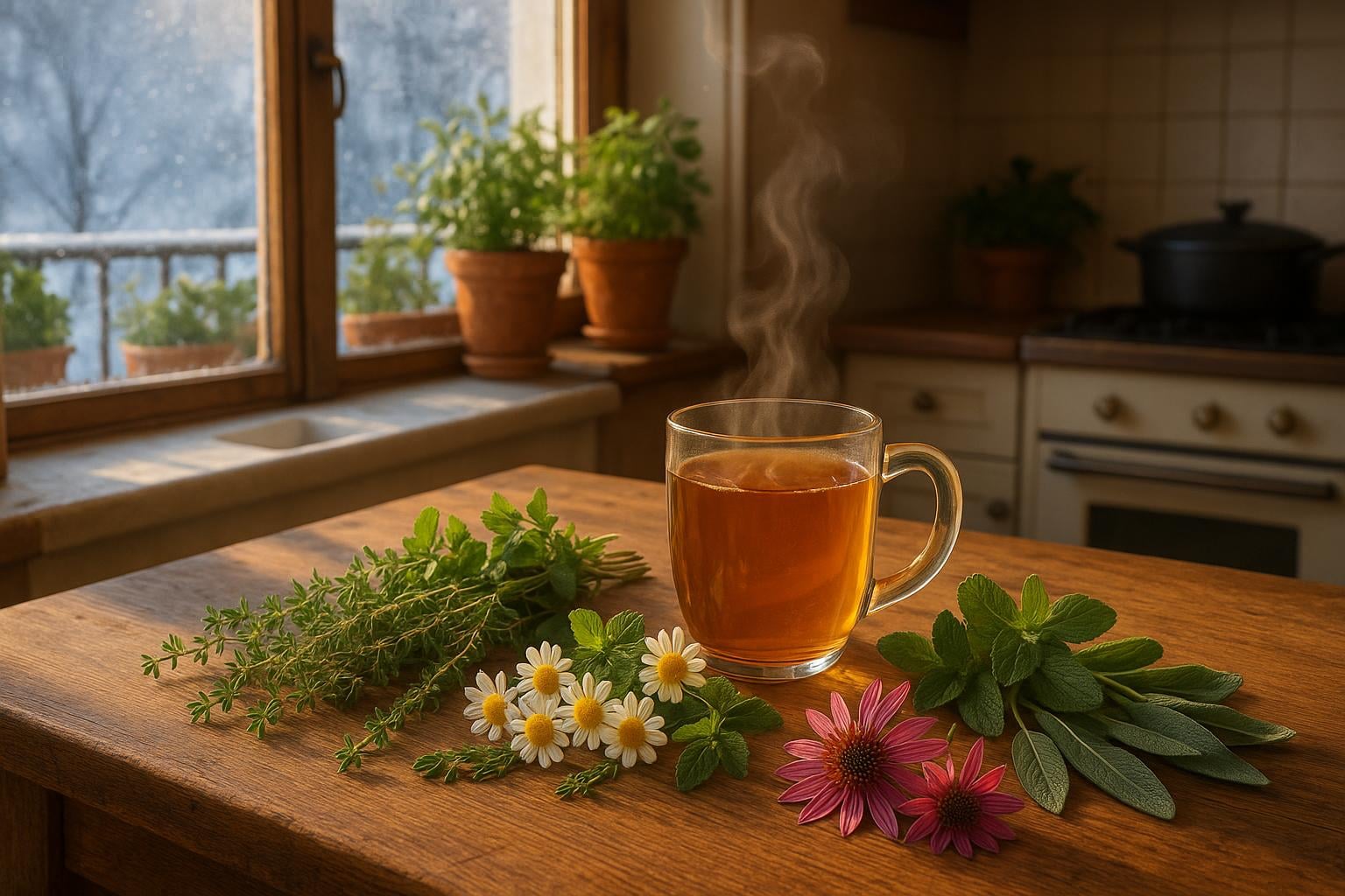 Les défenseurs du tout chimique vont grincer : ces 5 plantes d'hiver soulagent mieux que mes médicaments contre le rhume