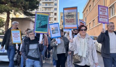 le collectif des Chutes-Lavie à Marseille tente de rallier les habitants à leur combat