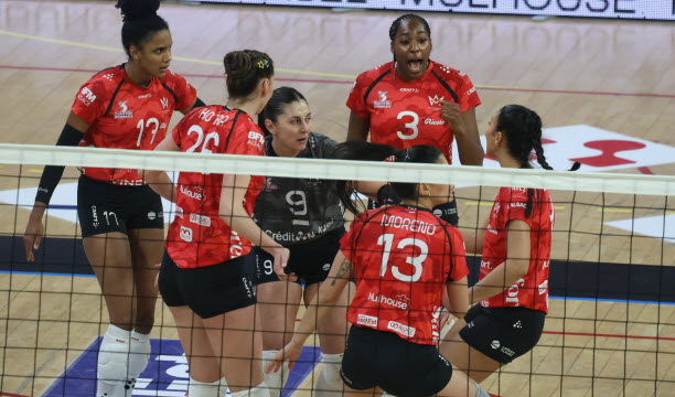 Les Mulhousiennes poursuivent leur longue route de victoires. Photo Vincent Voegltin