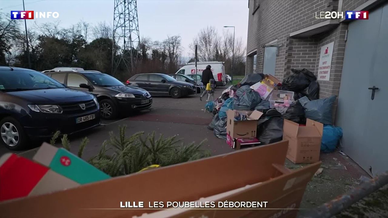 Les poubelles débordent à Lille