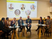 “Les rencontres des industriels en mouvement” de Bpifrance ont permis aux fondateurs de plusieurs start-up industrielles grenobloises de revenir sur leur parcours, parfois semé d’embûches. Photo Le DL/Matthieu Estrangin 