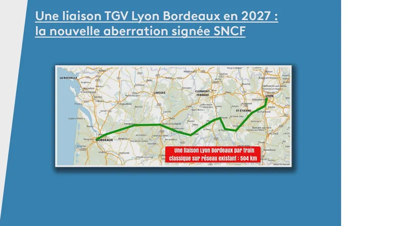 Tracé n°1 par Brive proposé par le collectif.