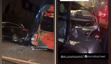 victime d'un malaise, un chauffeur de bus CTS détruit plusieurs voitures