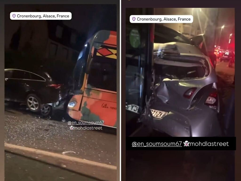 victime d'un malaise, un chauffeur de bus CTS détruit plusieurs voitures