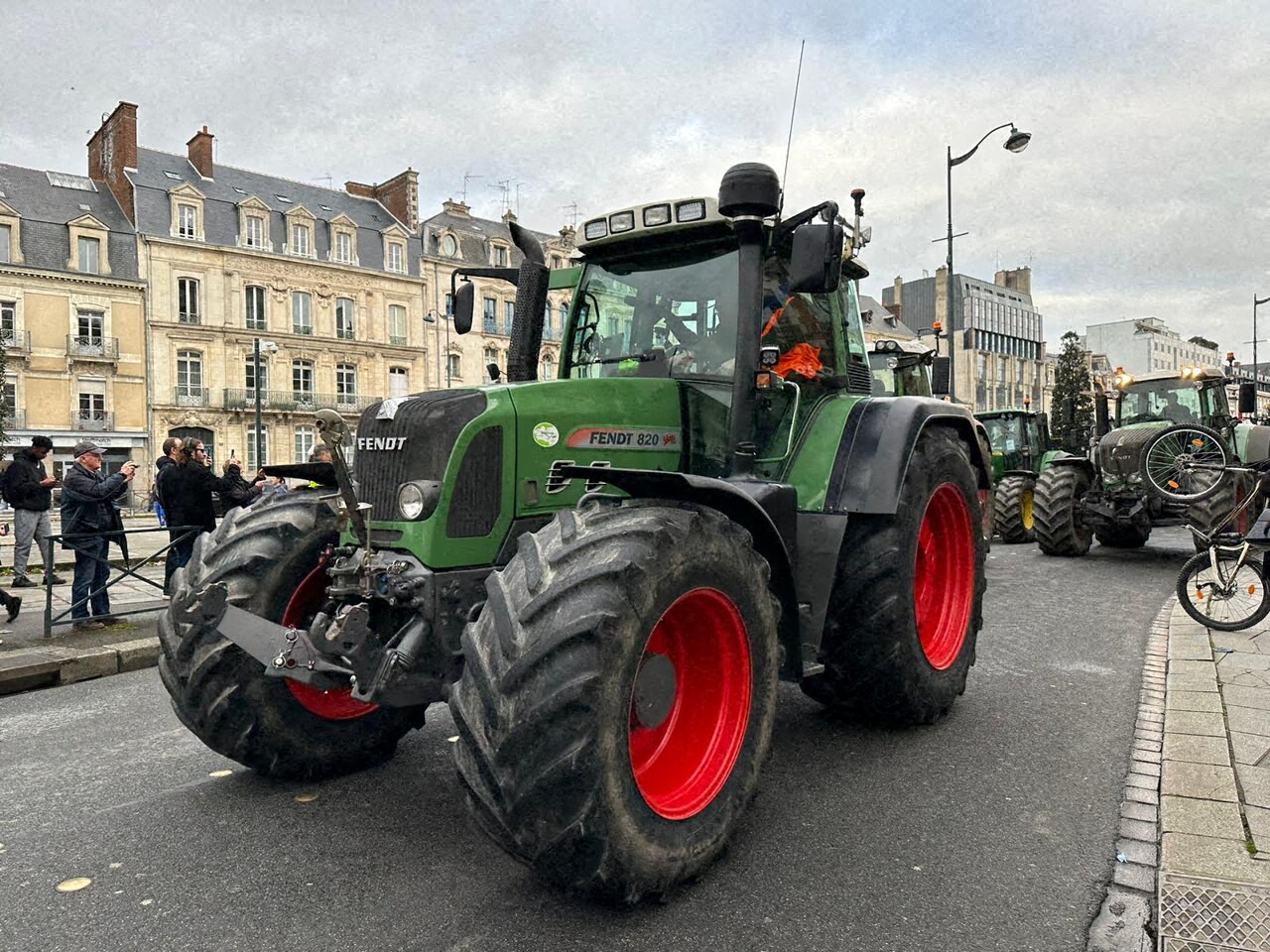 pourquoi des tracteurs risquent de perturber le centre-ville de Rennes