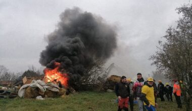 nouvelle opération coup de poing des agriculteurs près de Toulouse