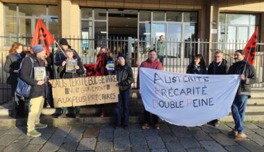 enseignants, AED et AESH mobilisés à Rennes