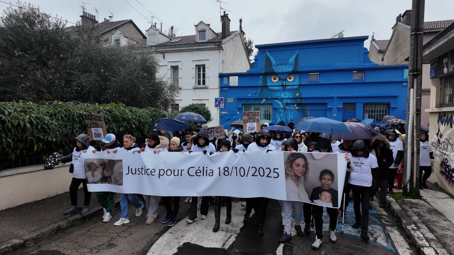 Marche blanche "Justice pour Célia". © Joël Kermabon - Place Gre'net