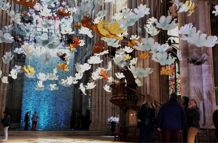 MARCOVILLE, « Lumières célestes » Jusqu’au 10 mars, à la cathédrale