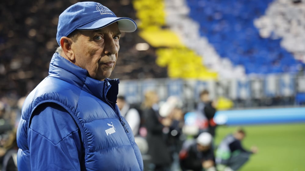 portrait de l'ancien coach de l'OM réalisé lors de son passage à Marseille, en 2024