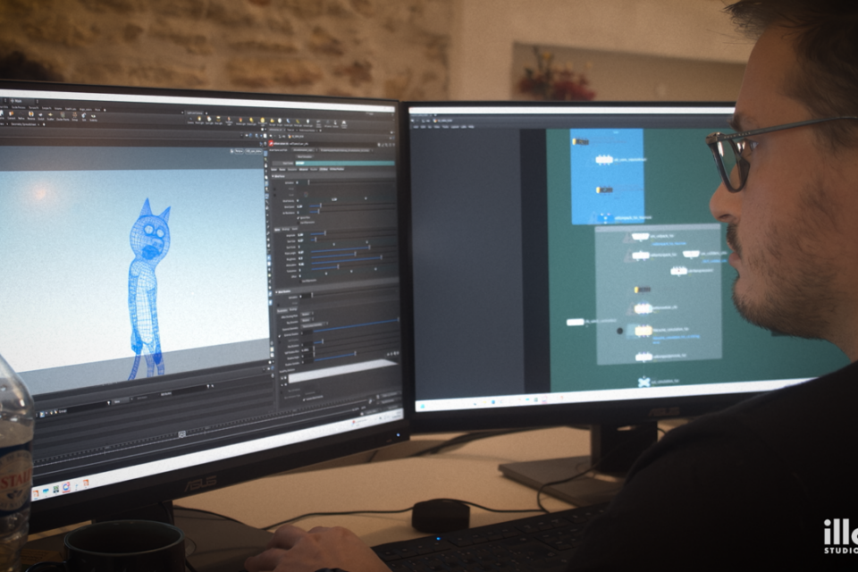 La peluche du loup, inspirée du film, sera commercialisée par Intermarché.
