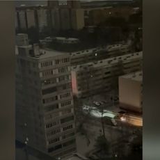 La région de Moscou a été plongé dans le noir après une attaque sur des sites énergétiques, le 30 décembre 2025.