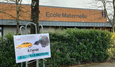 Près de Strasbourg, des amendes pour les parents laissant le moteur allumé en récupérant leur enfant à l’école