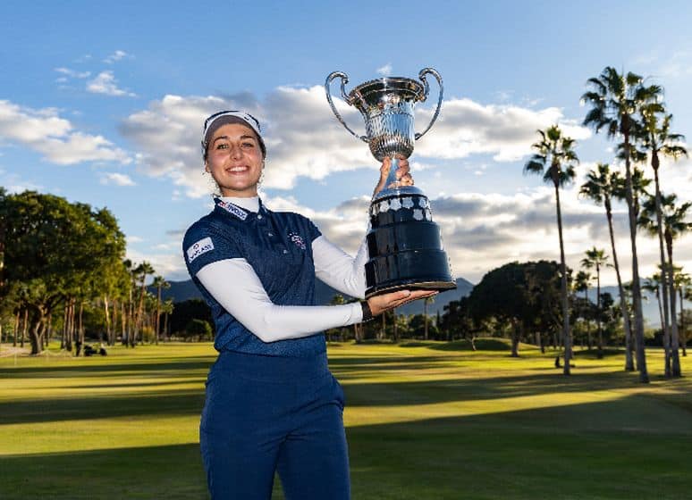 Nastasia Nadaud remporte la finale du LET