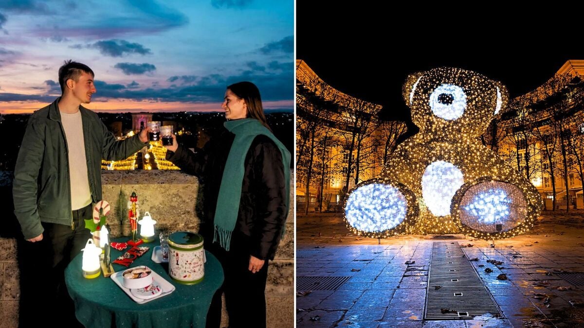 Des visites guidées magiques avec vin chaud débarquent sur l’Arc de Triomphe de Montpellier