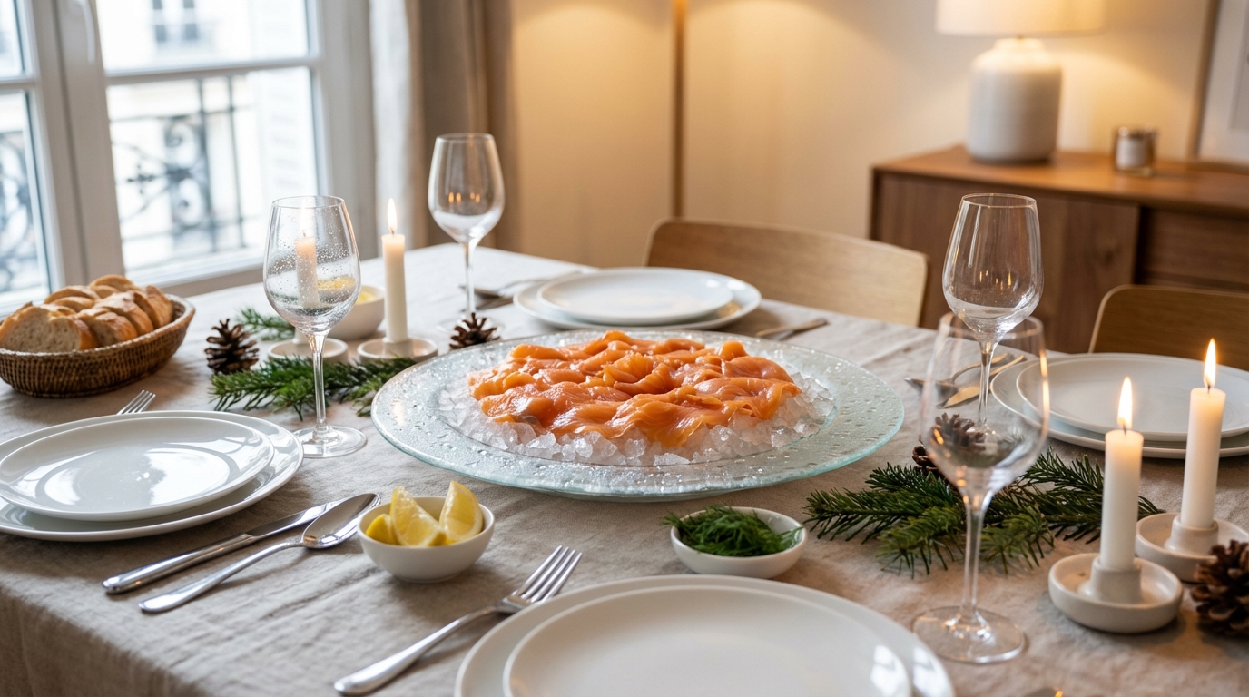 Noël : cette erreur avec le saumon fumé décongelé que font encore beaucoup de Français met votre santé en danger