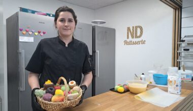 Avant Noël, cette pâtissière bretonne est de retour à Rennes avec ses trompe-l'œil et des "tickets d'or"