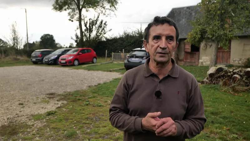 Claude Taleb, président de l'association "Aux idées semées, villages eco-citoyens" à l'origine du projet.