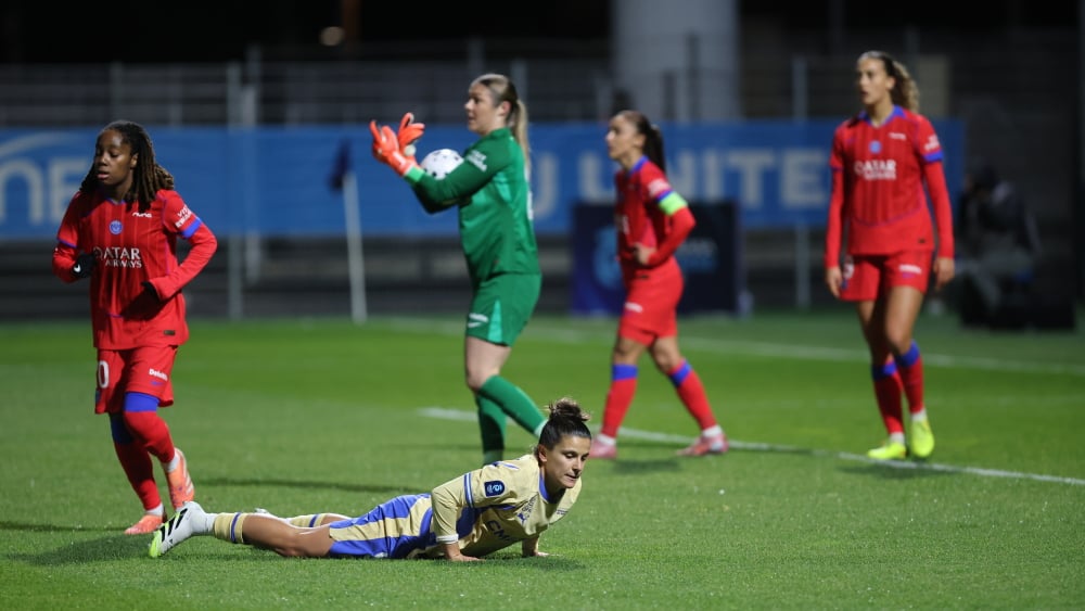 D1 féminine : battues 5-1 face au PSG, les Olympiennes encore trop légères pour rivaliser