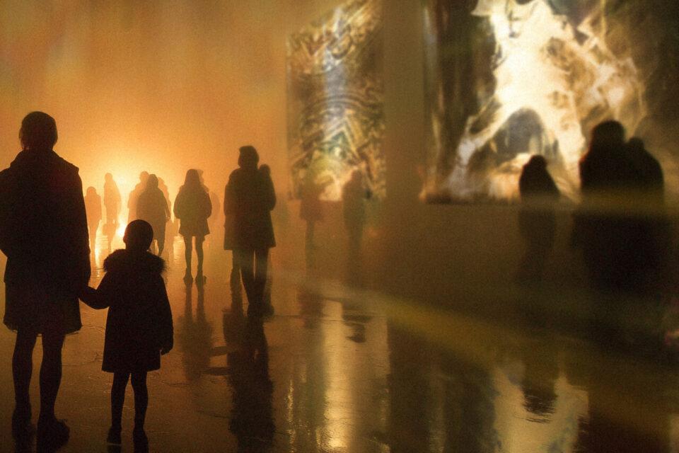 L'oeuvre du pôle Pixel de Villeurbanne.