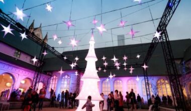 Illuminations, spectacles, dégustations... À Rennes, le Couvent des Jacobins ouvre son cloître au public