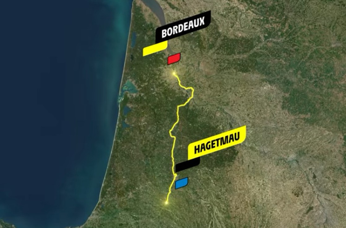 Parcours Tour de France 2026 &eacute;tape 7