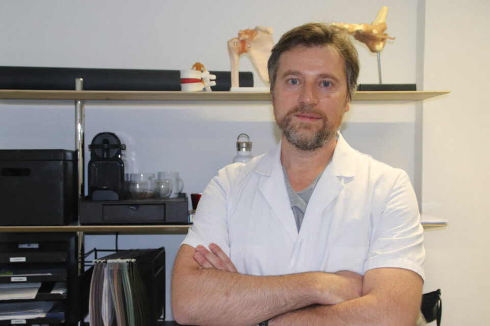 Le docteur Jérôme Renoux dirige le service imagerie de l'Insep depuis une dizaine d'années.