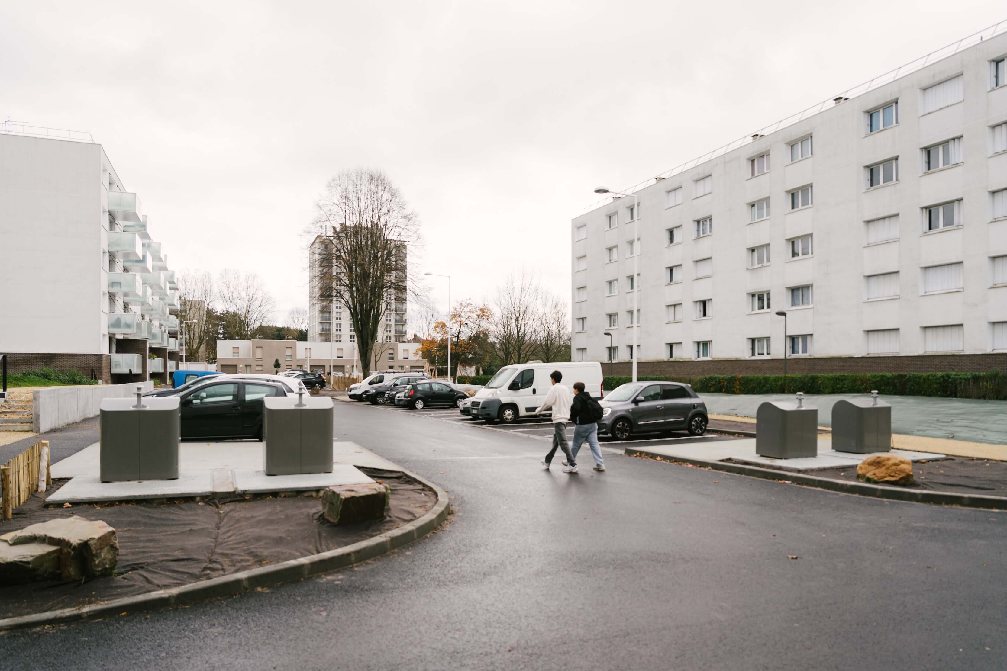 Un quartier au Petit-Quevilly