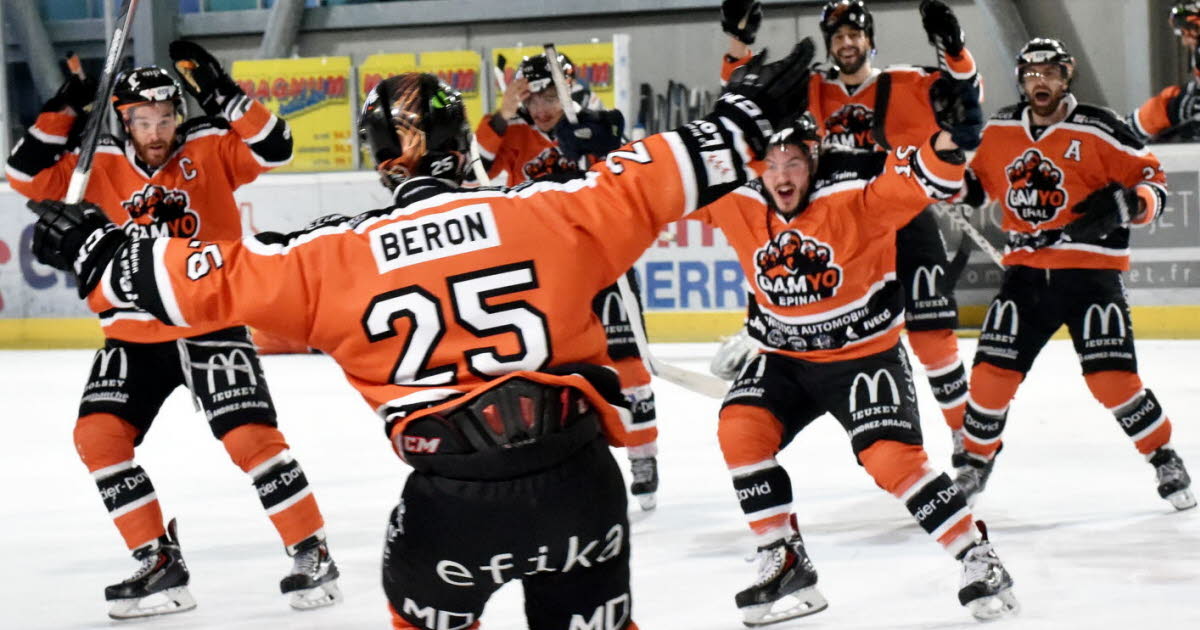 les deux matchs où Epinal a fait tomber Rouen de son piedestal en quart de finale de Ligue Magnus en mars 2015