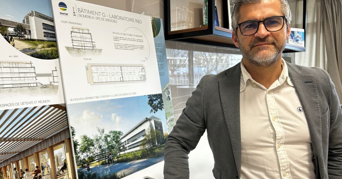 Grenoble. Investissement de 22 millions d'euros, 5000 m², 500 personnes... Tout savoir sur le nouveau site de bioMérieux