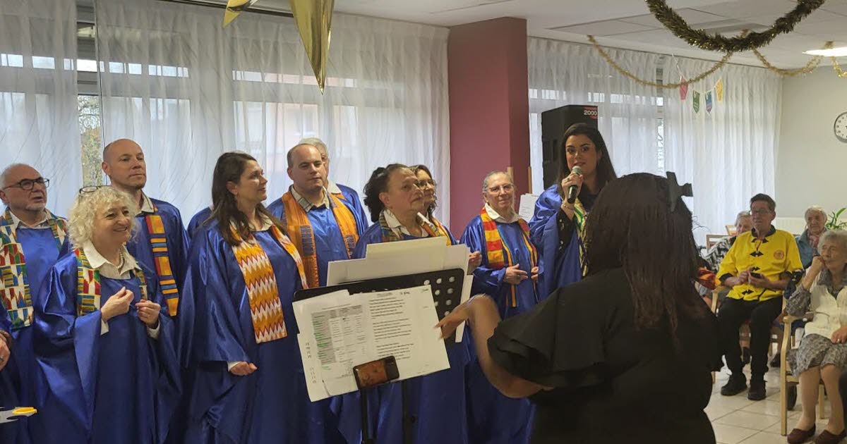 Saint-Max. Les chants de Noël ont résonné au Clos Pré