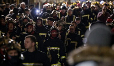 les pompiers maintiennent la grève… pour le moment