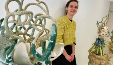 la céramiste Leïla Helmstetter voit les choses en grand à la galerie Lillebonne